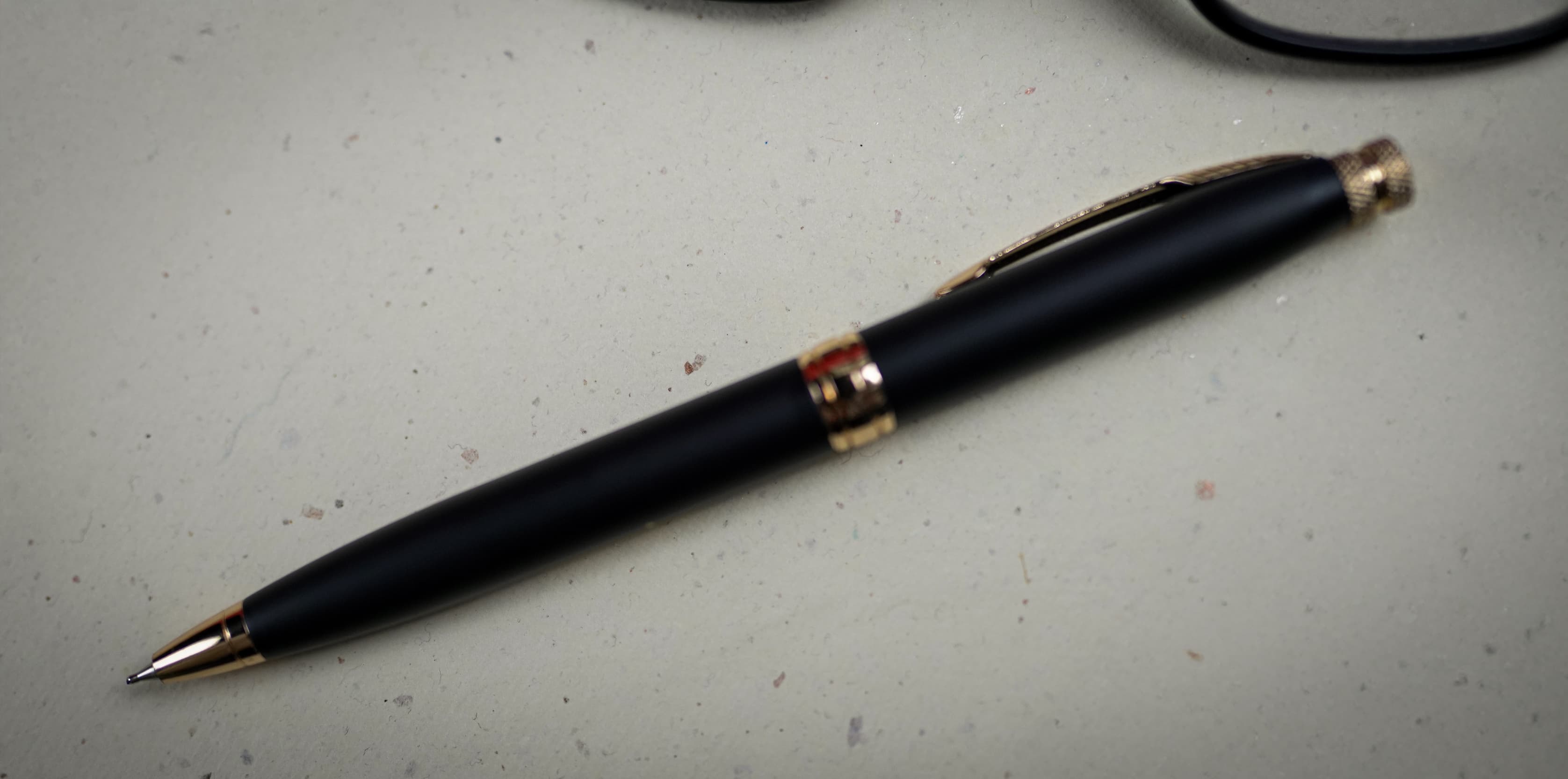 Sleek Mat Black Pen